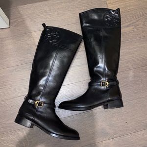Tory Burch Womens Riding Boots Size 9